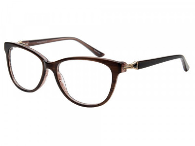 Amadeus A1019 Eyeglasses, Stripe Brown