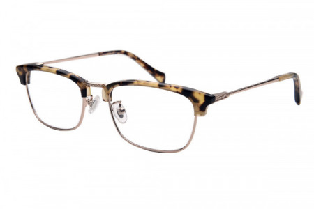 Amadeus A1006 Eyeglasses, Tortoise Zyl Over Gold Metal