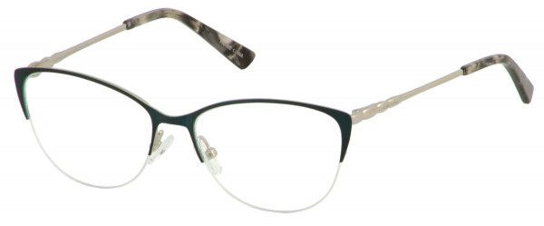 Elizabeth Arden EA 1226 Eyeglasses, 2-TEAL/GOLD