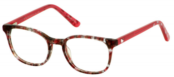 Hello Kitty HK 325 Eyeglasses, 1-BURGUNDY MULTI
