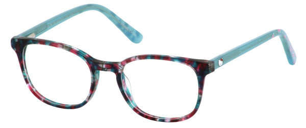 Hello Kitty HK 325 Eyeglasses, 3-BLUE MULTI