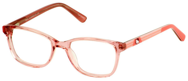 Hello Kitty HK 312 Eyeglasses, 1-PINK CRYSTAL