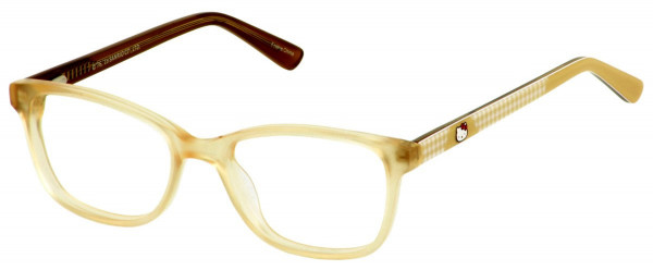 Hello Kitty HK 312 Eyeglasses, 3-BEIGE CRYSTAL