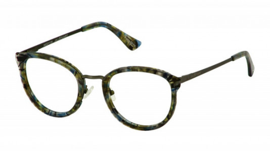 Jill Stuart JS 387 Eyeglasses, 3-BLUE GREEN