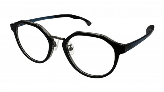 New Balance NB 4114 Eyeglasses, 3-MATTE BLACK CRYSTAL