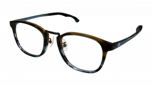 New Balance NB 4112 Eyeglasses, 2-BROWN TORTOISE/BLUE GRADIENT