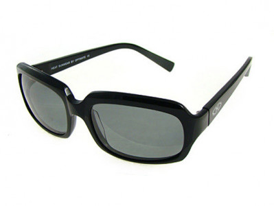 Heat HS0212 Sunglasses, Black Frame With Gray Polarized Lens
