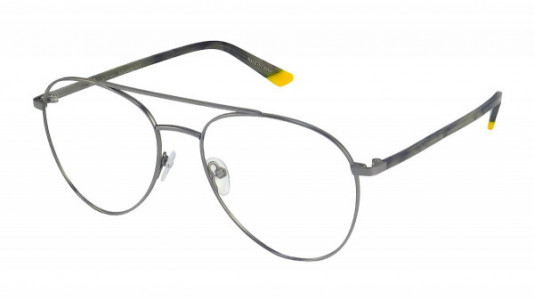 PSYCHO BUNNY PB 108 Eyeglasses, 1-SHINY SILVER