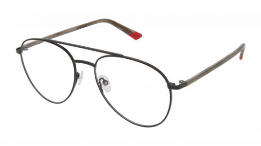 PSYCHO BUNNY PB 108 Eyeglasses, 3-SHINY BLACK