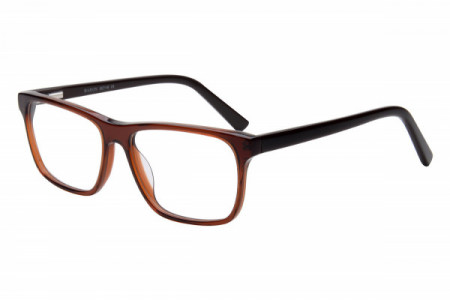 Baron BZ116 Eyeglasses, Brown With Dark Brown Temple