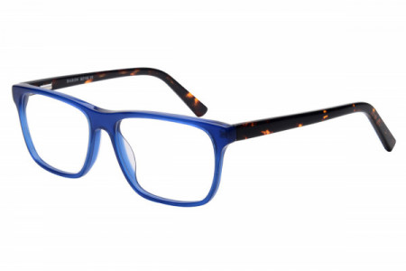 Baron BZ116 Eyeglasses, Blue With Tortoise Temple