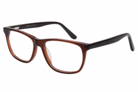 Baron BZ114 Eyeglasses, Brown with dark brown temple