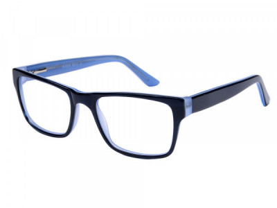 Baron BZ110 Eyeglasses, STRIPED BLUE