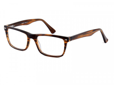 Baron BZ85 Eyeglasses, Striped Brown