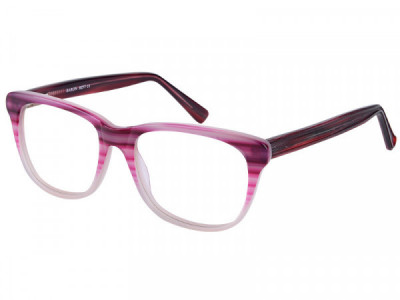 Baron BZ77 Eyeglasses, Opaque Striped Pink