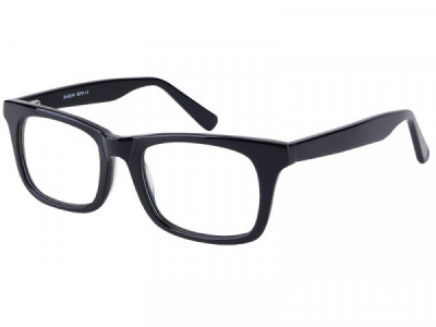 Baron BZ76 Eyeglasses, Shiny Black