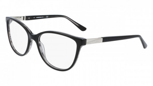Marchon M-5011 Eyeglasses, (005) BLACK OVER HORN