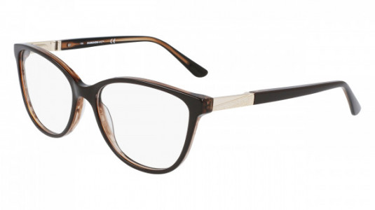 Marchon M-5011 Eyeglasses, (219) BROWN OVER HORN
