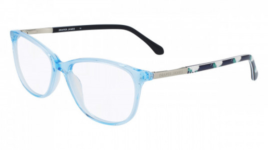 Draper James DJ5027 Eyeglasses, (416) BLUE CRYSTAL