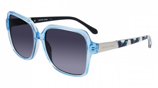 Draper James DJ7029 Sunglasses, (416) BLUE CRYSTAL