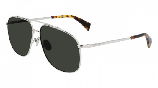 Lanvin LNV110S Sunglasses, (045) SILVER/GREEN