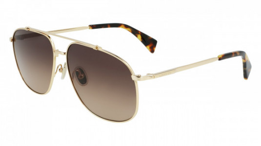 Lanvin LNV110S Sunglasses, (740) GOLD/GRADIENT BROWN