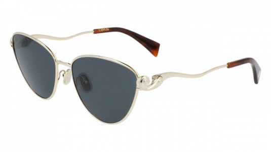 Lanvin LNV112S Sunglasses, (710) GOLD/GREY