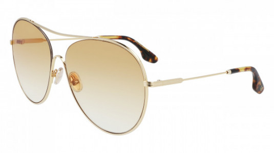 Victoria Beckham VB131S Sunglasses, (723) GOLD/HONEY