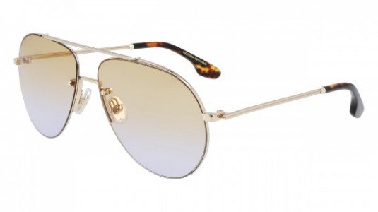 Victoria Beckham VB213S Sunglasses, (723) GOLD/HONEY