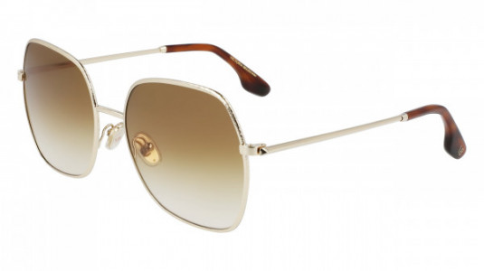 Victoria Beckham VB223S Sunglasses, (702) GOLD-BROWN