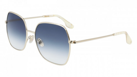 Victoria Beckham VB223S Sunglasses, (720) GOLD-BLUE