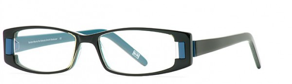 Dakota Smith Modular Eyeglasses, Black Glass