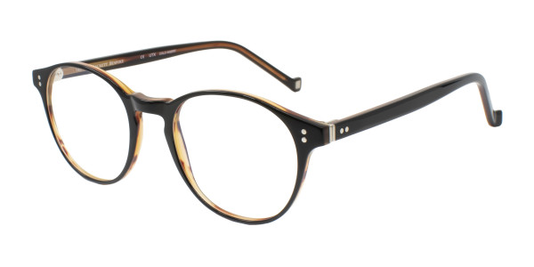 Hackett HEB 218 Eyeglasses, 039   Black/Brown