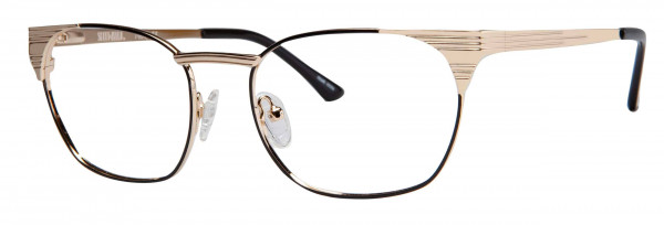 Scott & Zelda SZ7464 Eyeglasses, Gold/Black