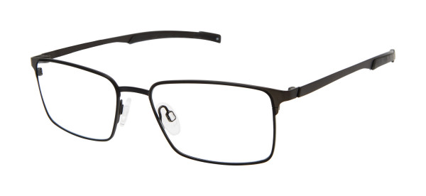 TITANflex 827058 Eyeglasses, Black/Dark Gunmetal - 10 (BLK)