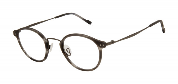 TITANflex 827056 Eyeglasses, Grey Horn/Gunmetal - 30 (GRY)