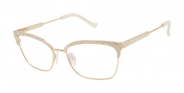 Tura TE274 Eyeglasses, Gold (GLD)