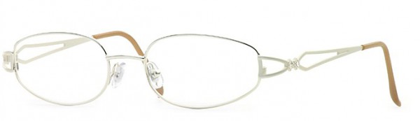 Laura Ashley Sheridan Eyeglasses, Silver