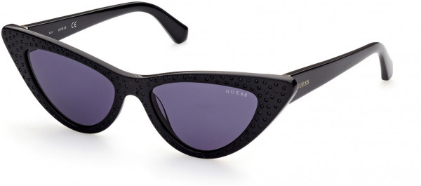 Guess GU7810 Sunglasses, 01A - Shiny Black  / Smoke