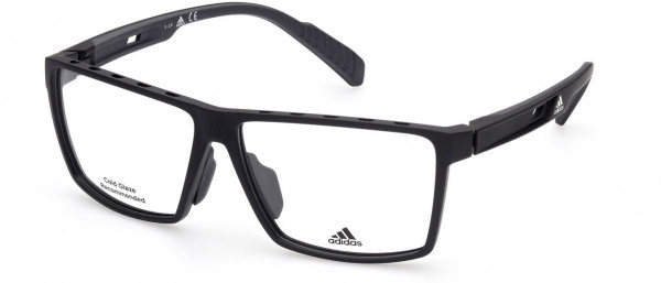 adidas SP5007 Eyeglasses, 002 - Matte Black