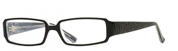 Carmen Marc Valvo Portia Eyeglasses, Black Pearl