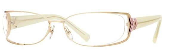 Carmen Marc Valvo Kosta Eyeglasses, Gold