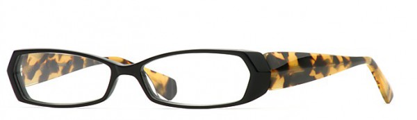 Carmen Marc Valvo Grable Eyeglasses, Black Tortuga