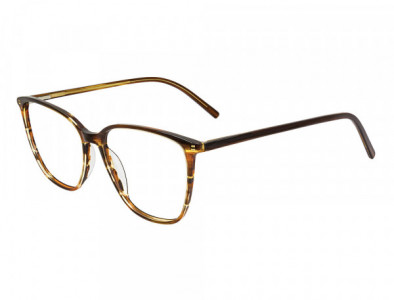 NRG N246 Eyeglasses, C-1 Brown Marble