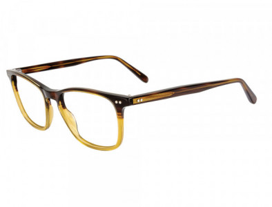 Club Level Designs CLD9317 Eyeglasses, C-1 Demi Amber/Honey