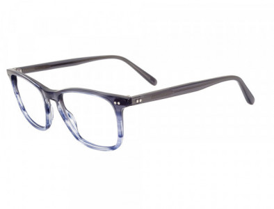 Club Level Designs CLD9317 Eyeglasses, C-3 Blue Horn