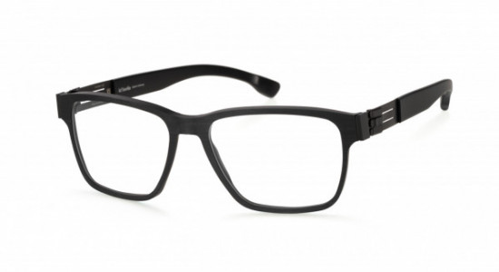 ic! berlin Meta Eyeglasses, Black-Rough