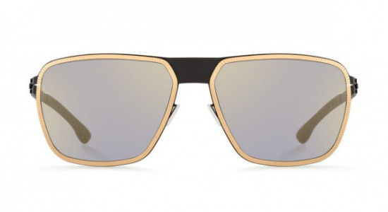 ic! berlin Molybdenum Sunglasses, Black-Rosé-Gold