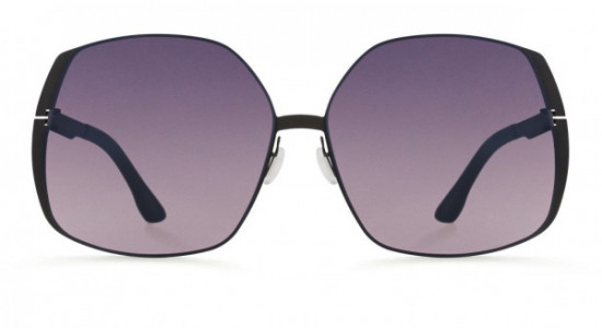 ic! berlin MB 06 Sunglasses, Black-White Edge
