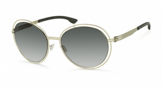 ic! berlin Flanieren Sunglasses, Electric-Light-Olive